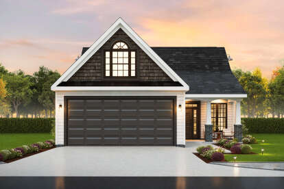 Craftsman House Plan #699-00469 Elevation Photo