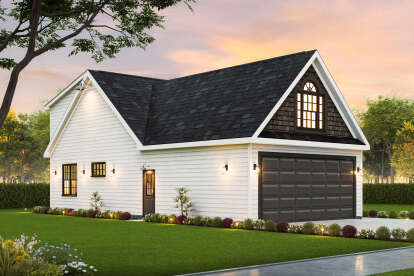 Craftsman House Plan #699-00469 Elevation Photo