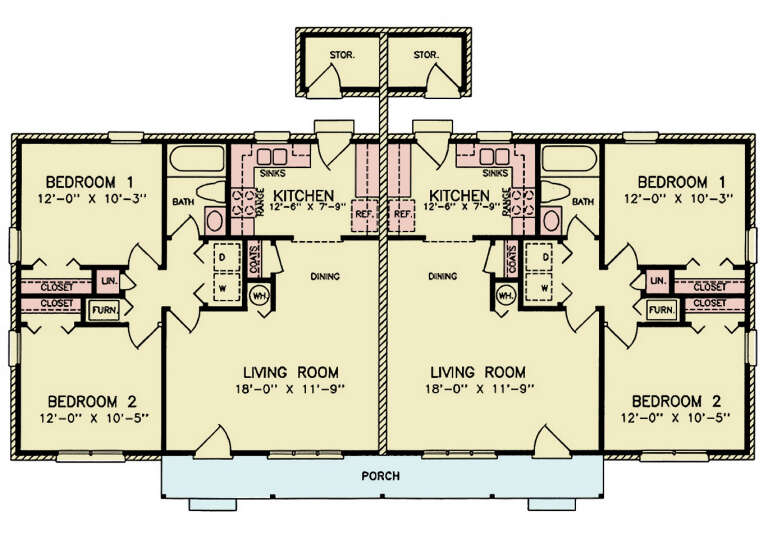 House Plan House Plan #34171 Drawing 1