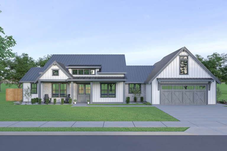 House Plan House Plan #34173 Front Elevation