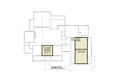 Bonus Room for House Plan #2464-00204