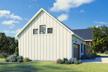 Modern Farmhouse House Plan #1462-00202 Elevation Photo