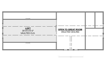 Second Floor for House Plan #1462-00202