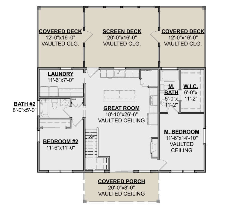 House Plan House Plan #34176 Drawing 1