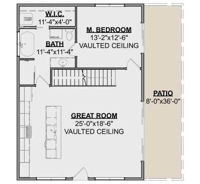 Main Floor  for House Plan #1462-00204