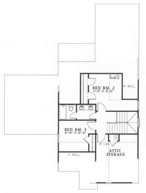Floorplan 2 for House Plan #110-00180