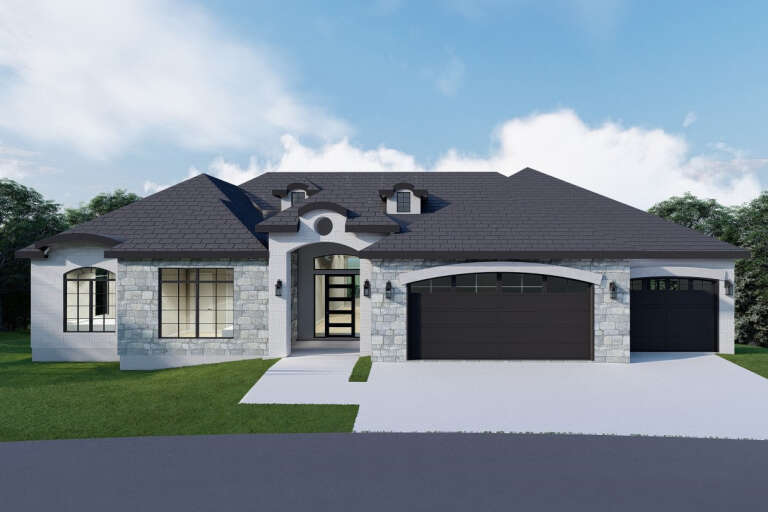 House Plan House Plan #34183 Front Elevation
