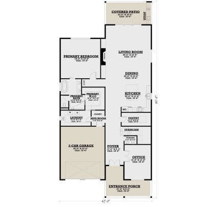 Main Floor  for House Plan #4100-00010
