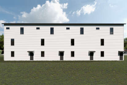 Modern House Plan #4100-00011 Elevation Photo
