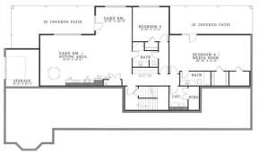 Basement for House Plan #110-00181