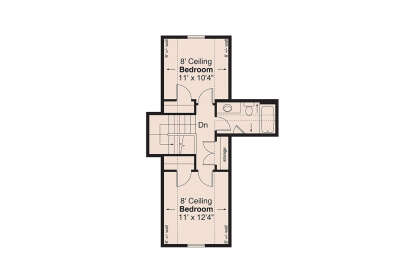 Second Floor for House Plan #035-01190
