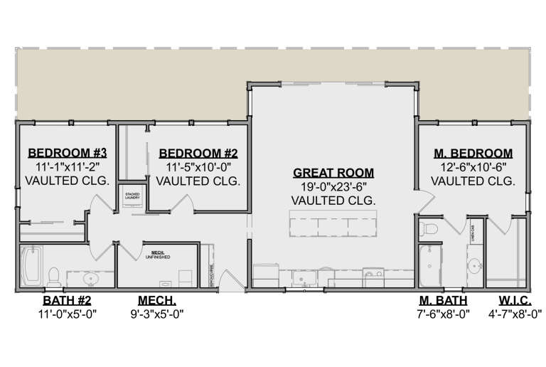 House Plan House Plan #34196 Drawing 1