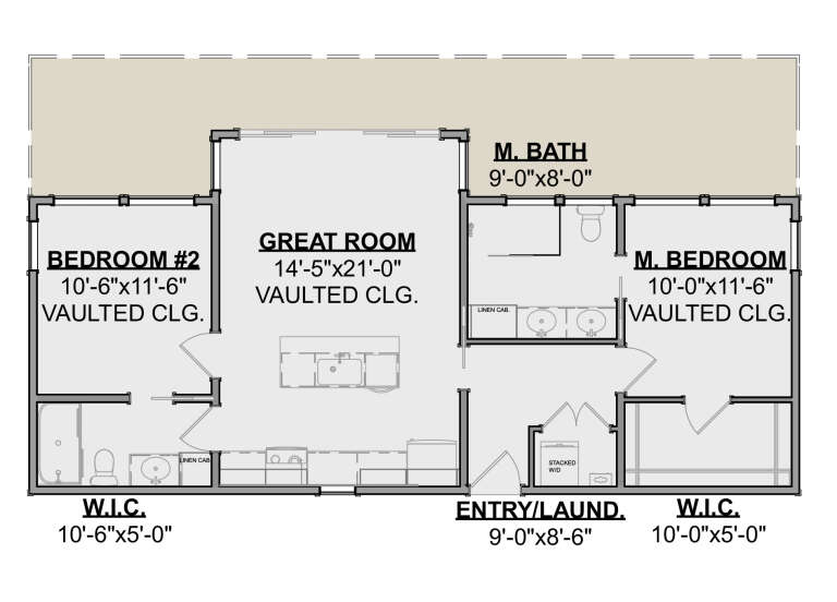 House Plan House Plan #34197 Drawing 1