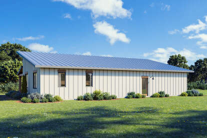 Modern Farmhouse House Plan #1462-00210 Elevation Photo