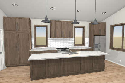 Modern Farmhouse House Plan #1462-00210 Additional Photo
