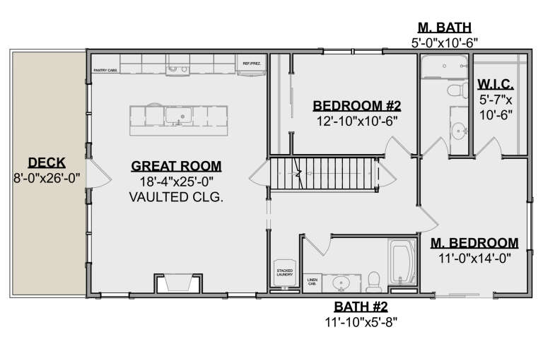 House Plan House Plan #34199 Drawing 1