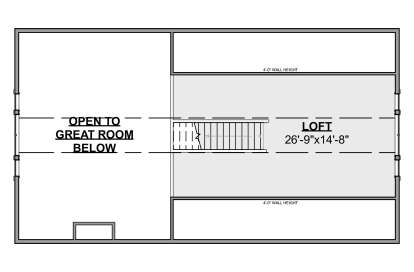 Second Floor for House Plan #1462-00211