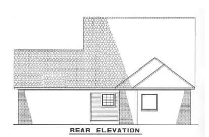 Traditional House Plan #110-00182 Elevation Photo