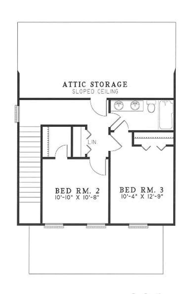 House Plan House Plan #3420 Drawing 2