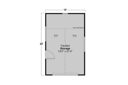 Main Floor  for House Plan #035-01191