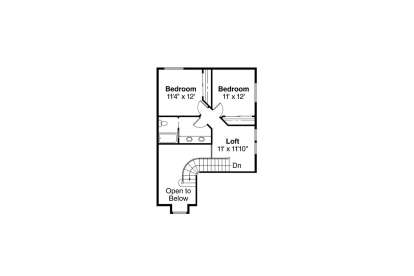 Second Floor for House Plan #035-01193