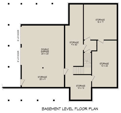 Basement for House Plan #940-01357