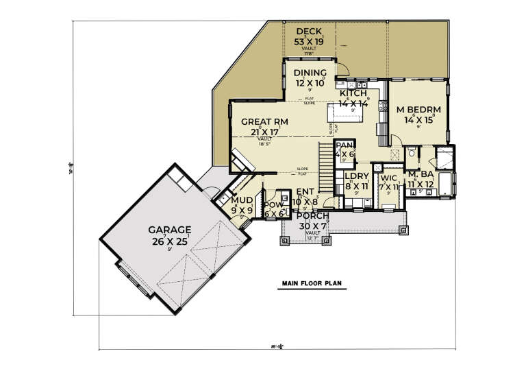 House Plan House Plan #34207 Drawing 1