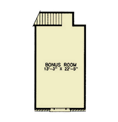 Bonus Room for House Plan #699-00475