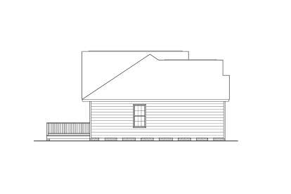 Traditional House Plan #699-00476 Elevation Photo