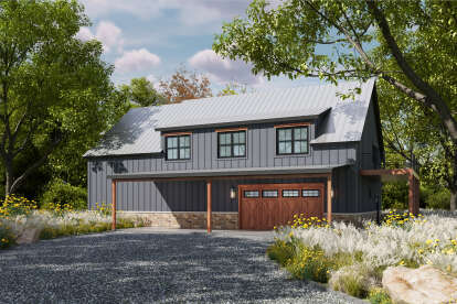 Barn House Plan #402-01849 Elevation Photo