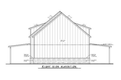 Barn House Plan #402-01849 Elevation Photo