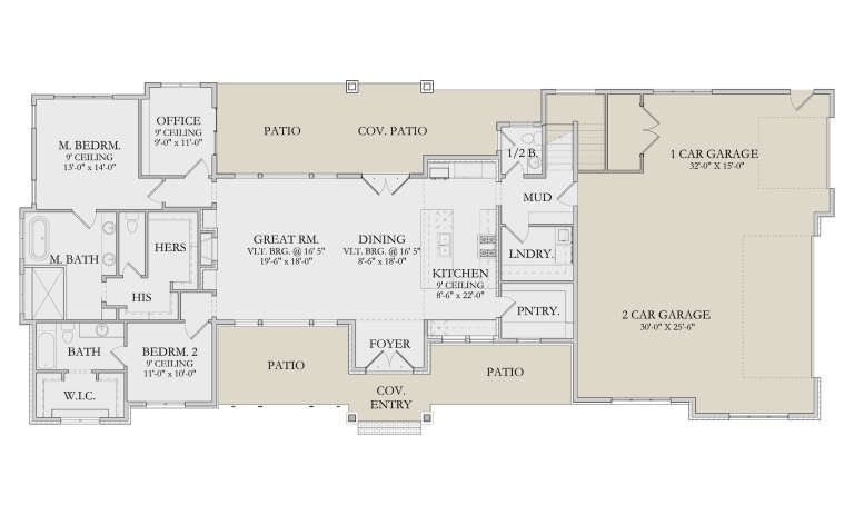 House Plan House Plan #34213 Drawing 1