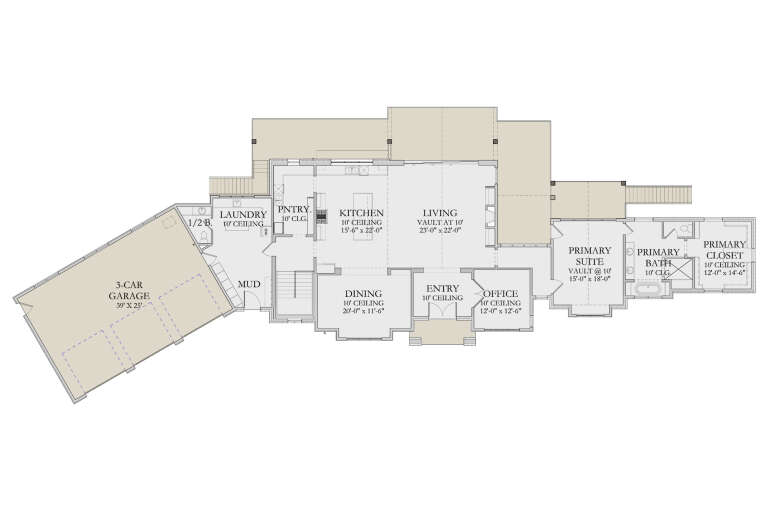 House Plan House Plan #34214 Drawing 1