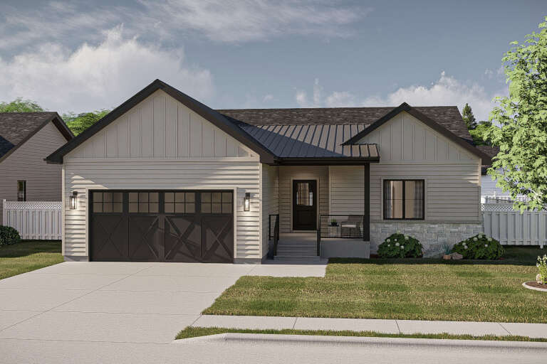 House Plan House Plan #34217 Front Elevation
