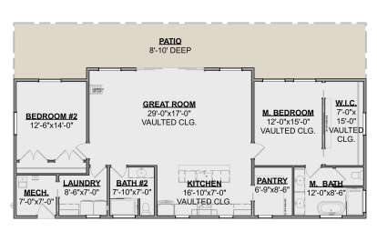 Main Floor  for House Plan #1462-00214