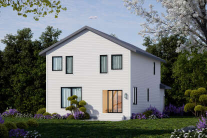 Traditional House Plan #402-01850 Elevation Photo