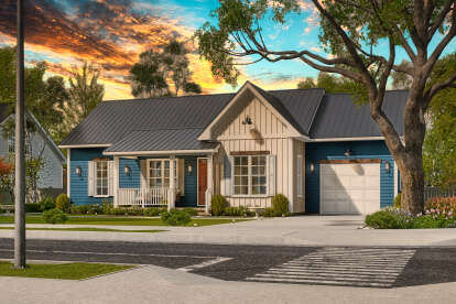 Country House Plan #699-00479 Elevation Photo