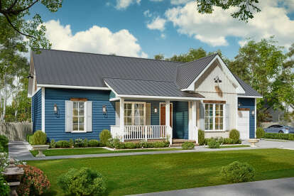 Country House Plan #699-00479 Elevation Photo