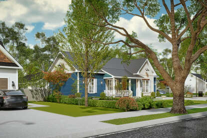 Country House Plan #699-00479 Elevation Photo