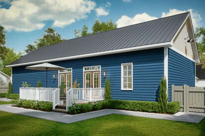 Country House Plan #699-00479 Elevation Photo