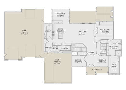 Main Floor  for House Plan #6422-00125