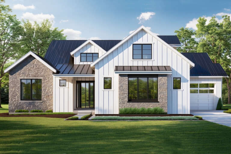 House Plan House Plan #34230 Front Elevation