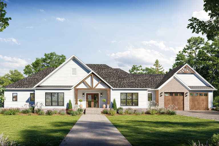House Plan House Plan #34232 Front Elevation
