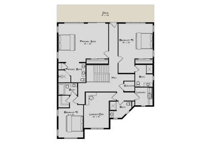 Third Floor for House Plan #8816-00008