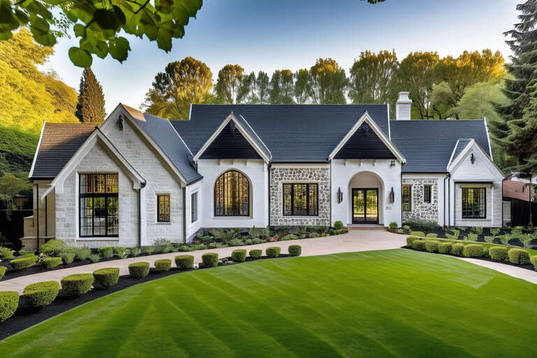 6422 Modern Transitional Plan - 5,878 Square Feet, 5 Bedrooms, 6 Bathrooms ...