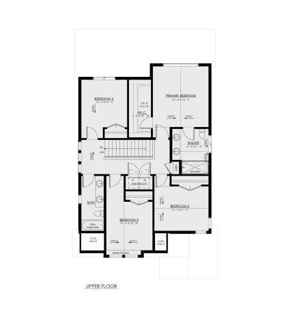 Second Floor for House Plan #8937-00115