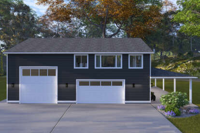 Barn House Plan #2802-00440 Elevation Photo