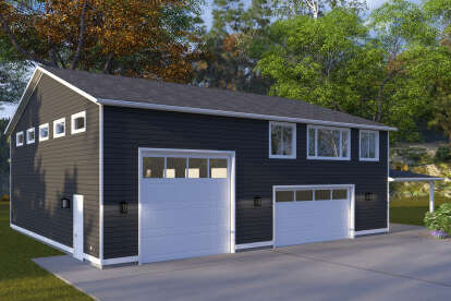 Barn House Plan #2802-00440 Elevation Photo
