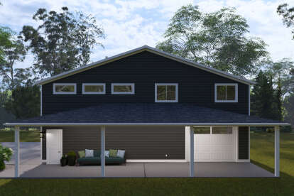 Barn House Plan #2802-00440 Elevation Photo