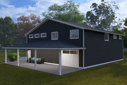 Barn House Plan #2802-00440 Elevation Photo